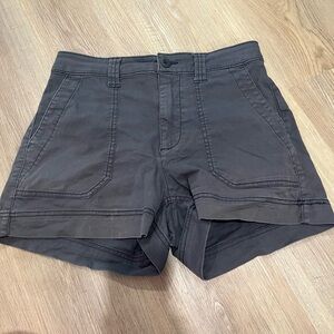 Old Navy Black Cargo Shorts Utility Style